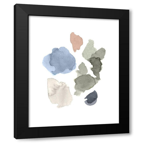 Fresh Start II Black Modern Wood Framed Art Print with Double Matting by Caroline, Emma