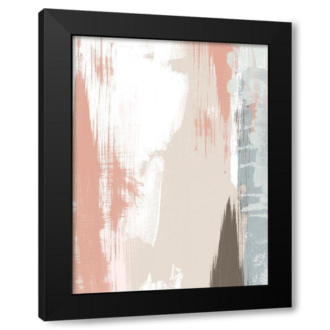 Sandstone Peel II Black Modern Wood Framed Art Print with Double Matting by Vess, June Erica