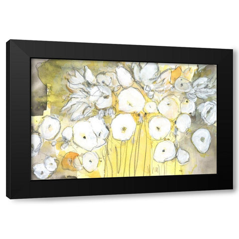 Heirloom Treasure II Black Modern Wood Framed Art Print with Double Matting by Dixon, Samuel