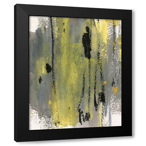 Loft Pastel II Black Modern Wood Framed Art Print with Double Matting by Dixon, Samuel
