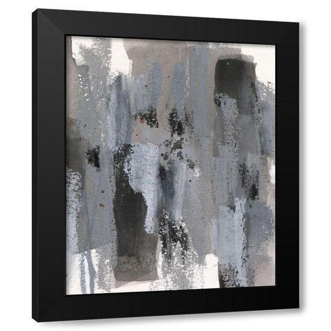 Loft Pastel IV Black Modern Wood Framed Art Print with Double Matting by Dixon, Samuel