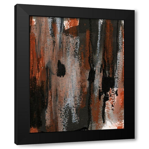 Loft Pastel VII Black Modern Wood Framed Art Print with Double Matting by Dixon, Samuel