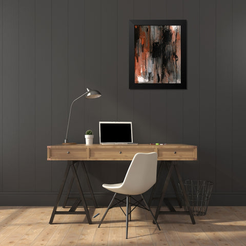 Loft Pastel VIII Black Modern Wood Framed Art Print by Dixon, Samuel