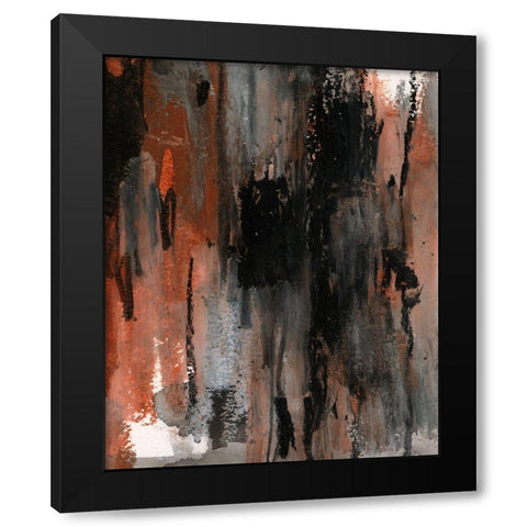 Loft Pastel VIII Black Modern Wood Framed Art Print with Double Matting by Dixon, Samuel