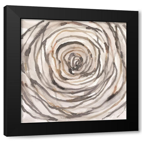 Twisted Branch I Black Modern Wood Framed Art Print by Dixon, Samuel