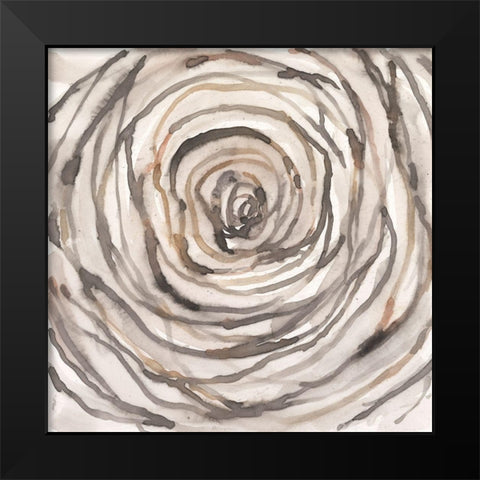 Twisted Branch I Black Modern Wood Framed Art Print by Dixon, Samuel