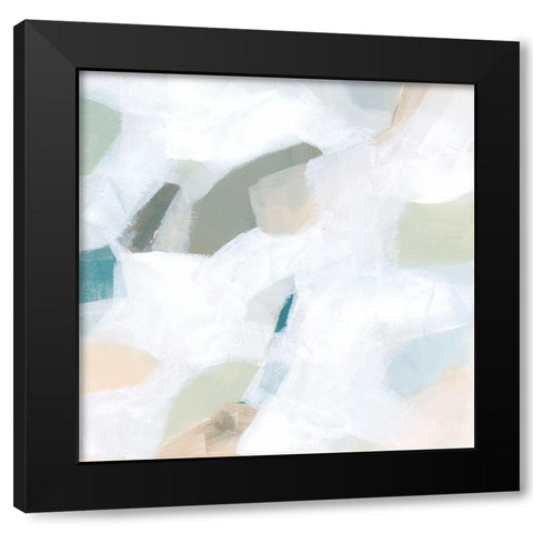 Muted Mosaic I Black Modern Wood Framed Art Print with Double Matting by Vess, June Erica