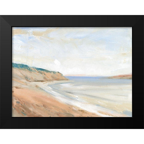 Shoreline Study I Black Modern Wood Framed Art Print by OToole, Tim