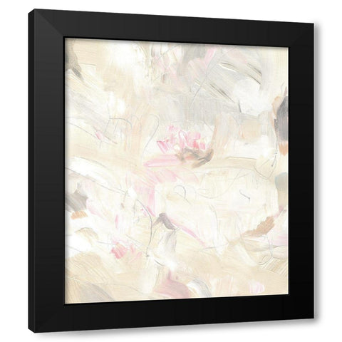 Soft Abstraction I Black Modern Wood Framed Art Print by OToole, Tim