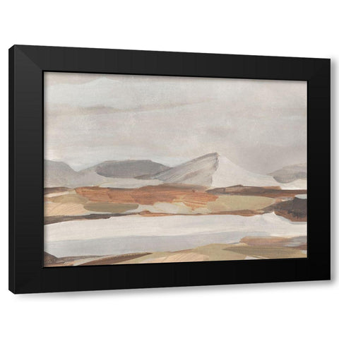 Dusky Mountain II Black Modern Wood Framed Art Print by Warren, Annie