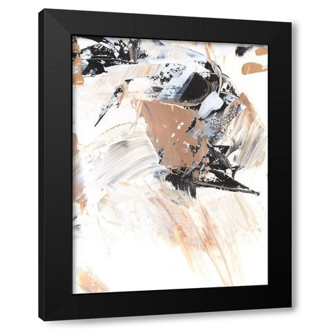 Ruckus II Black Modern Wood Framed Art Print with Double Matting by Harper, Ethan