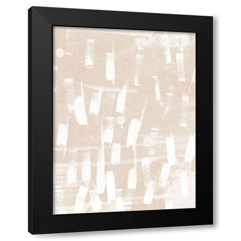 Earth Etching IV Black Modern Wood Framed Art Print by Vess, June Erica