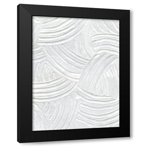 Sandstone Grooves I Black Modern Wood Framed Art Print with Double Matting by Caroline, Emma