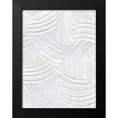 Sandstone Grooves I Black Modern Wood Framed Art Print by Caroline, Emma