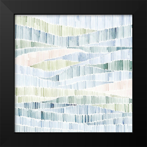 Fragmented Marsh I Black Modern Wood Framed Art Print by Popp, Grace