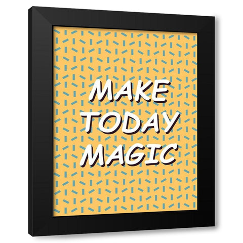 Shining Day I Black Modern Wood Framed Art Print with Double Matting by Wang, Melissa