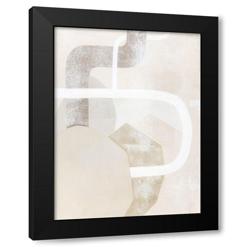 Quiet Affection I Black Modern Wood Framed Art Print with Double Matting by Popp, Grace