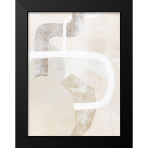 Quiet Affection I Black Modern Wood Framed Art Print by Popp, Grace