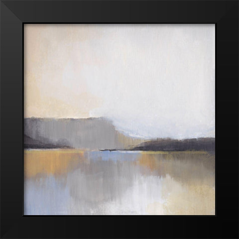 Grey Dunes I Black Modern Wood Framed Art Print by Evans, Brittany