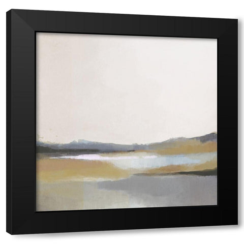 Grey Dunes II Black Modern Wood Framed Art Print by Evans, Brittany