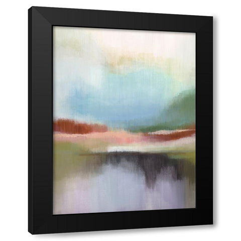 Spring Lake I Black Modern Wood Framed Art Print by Evans, Brittany