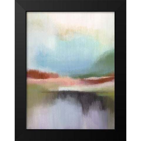 Spring Lake I Black Modern Wood Framed Art Print by Evans, Brittany