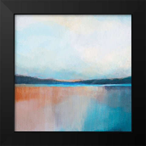 Dune Lake I Black Modern Wood Framed Art Print by Evans, Brittany