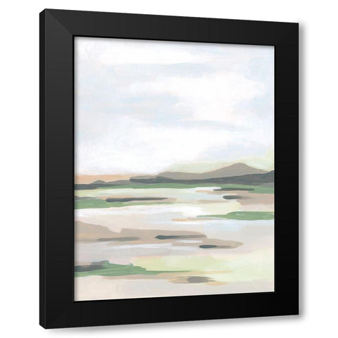 Mesa Verde II Black Modern Wood Framed Art Print with Double Matting by Vess, June Erica