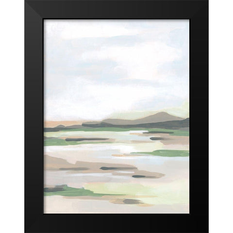 Mesa Verde II Black Modern Wood Framed Art Print by Vess, June Erica
