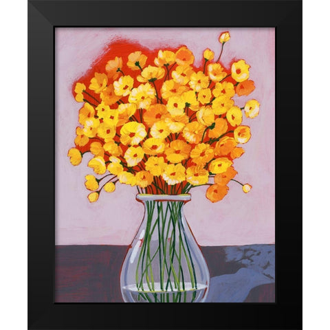 Daisy Bouquet II Black Modern Wood Framed Art Print by Popp, Grace