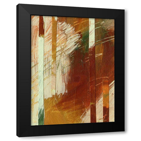 Wheaten I Black Modern Wood Framed Art Print by Moore, Regina