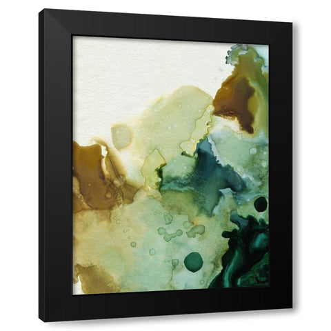 Water and Earth II Black Modern Wood Framed Art Print with Double Matting by Popp, Grace