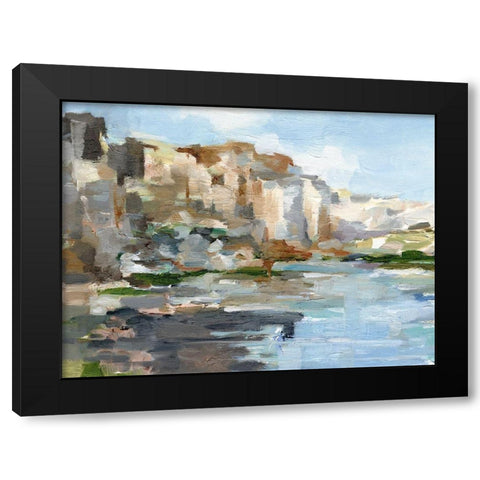 Western Cliffs I Black Modern Wood Framed Art Print with Double Matting by Harper, Ethan