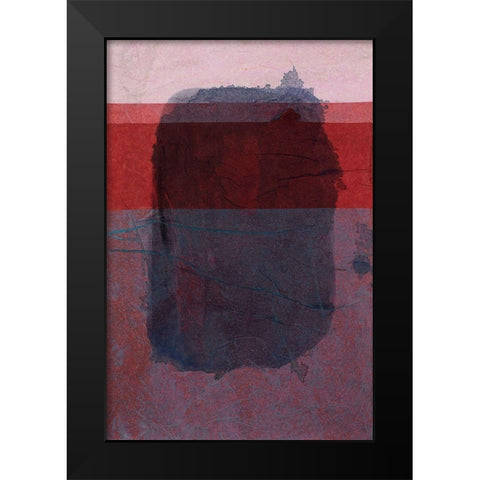Remembering Rothko I Black Modern Wood Framed Art Print by Delamater, Rob