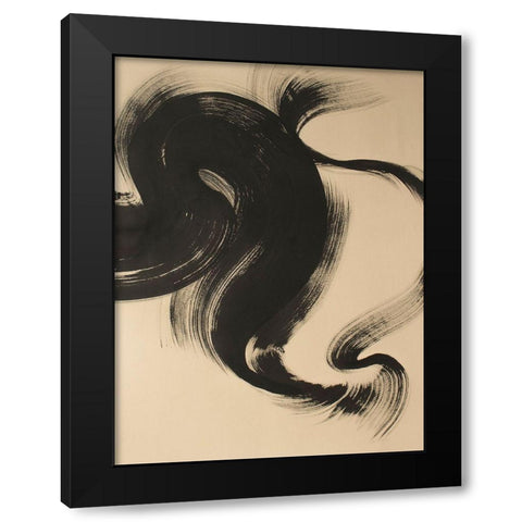 Sea Change II Black Modern Wood Framed Art Print by Delamater, Rob