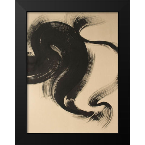 Sea Change II Black Modern Wood Framed Art Print by Delamater, Rob