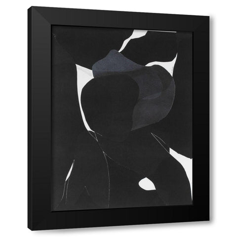 Night Bloom I Black Modern Wood Framed Art Print with Double Matting by Delamater, Rob