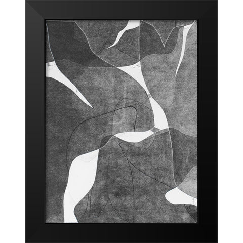 Night Bloom III Black Modern Wood Framed Art Print by Delamater, Rob