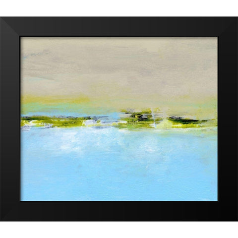 From the Terrace II Black Modern Wood Framed Art Print by Gordon, Sharon