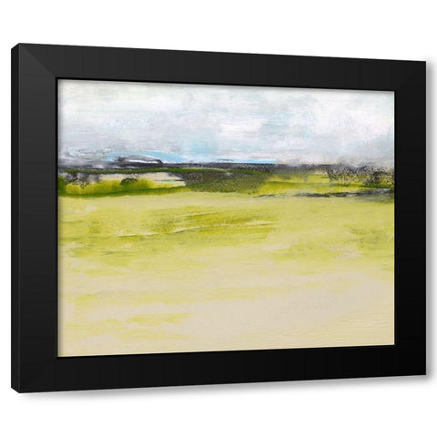 From the Terrace IV Black Modern Wood Framed Art Print with Double Matting by Gordon, Sharon