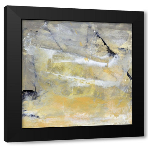 Airy I Black Modern Wood Framed Art Print by Gordon, Sharon