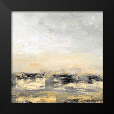 Airy III Black Modern Wood Framed Art Print by Gordon, Sharon