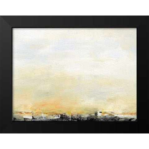 Lingering Light II Black Modern Wood Framed Art Print by Gordon, Sharon