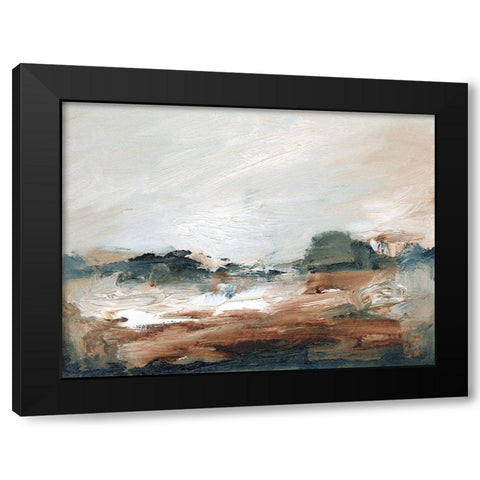 Lingering Light III Black Modern Wood Framed Art Print with Double Matting by Gordon, Sharon