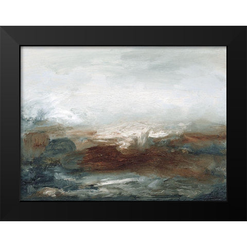 Lingering Light IV Black Modern Wood Framed Art Print by Gordon, Sharon