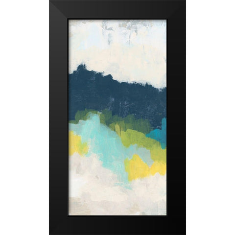 Valley Grandure I Black Modern Wood Framed Art Print by Vess, June Erica