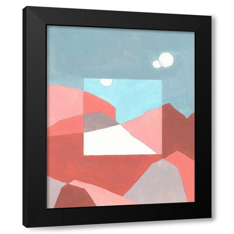 Desert Dreamscape I Black Modern Wood Framed Art Print by Green, Jacob