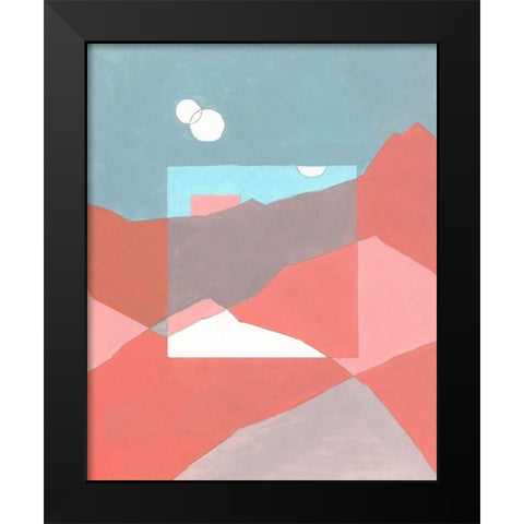 Desert Dreamscape II Black Modern Wood Framed Art Print by Green, Jacob