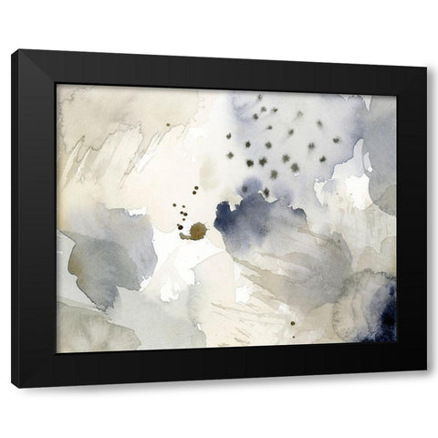 Dried Bergamot in Mist II Black Modern Wood Framed Art Print with Double Matting by Popp, Grace