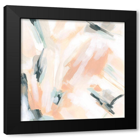Sand Slice I Black Modern Wood Framed Art Print by Vess, June Erica
